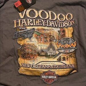 NWT Harley-Davidson Voodoo Graphic Bourbon Street T-Shirt XL
